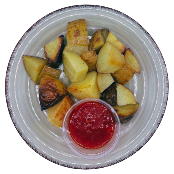 Patatas con salsa brava