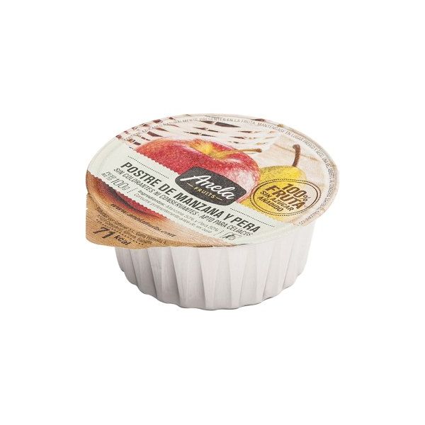 Postre de pera y manzana