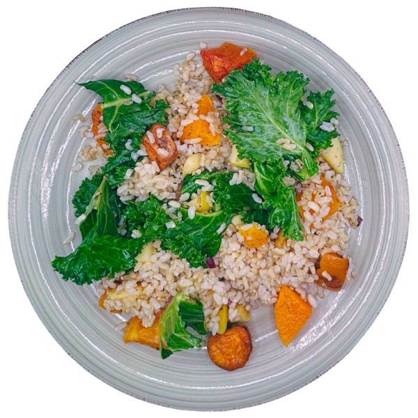 Autumn harvest rice
